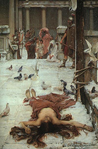 John William Waterhouse St.Eulalia china oil painting image